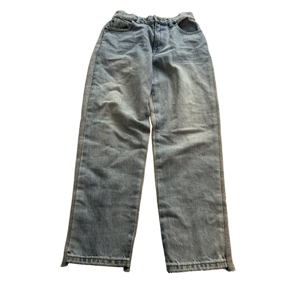 パンツ denim x alexander wang Alexander Wang Denim x Alexander Wang Track Pants Logo Grey